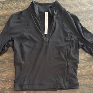 Lululemon Black Half-Zip Pullover